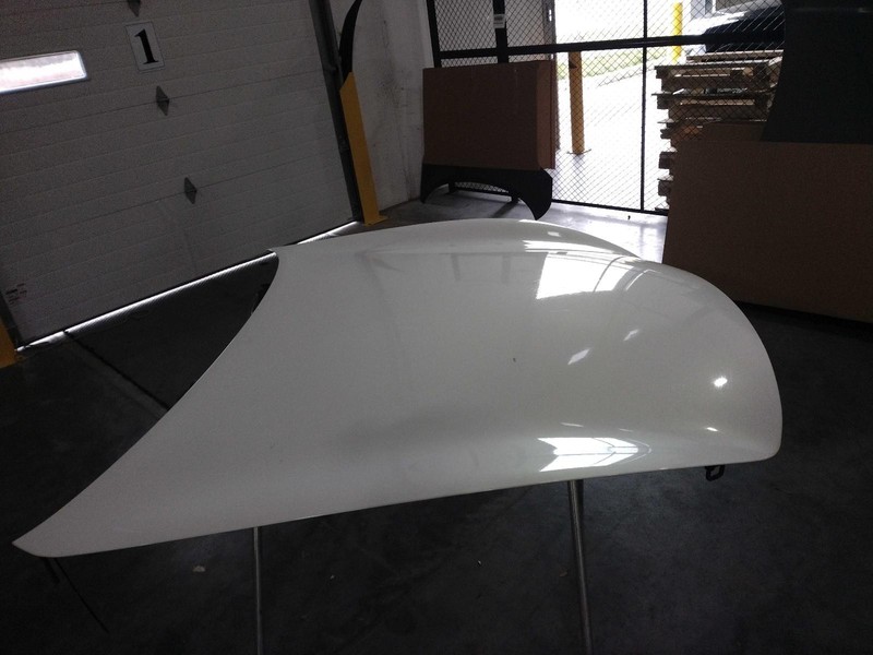 2014 INFINITI Q70 OEM Hood Panel White Good Condition No Rust NJ25-22945-579639