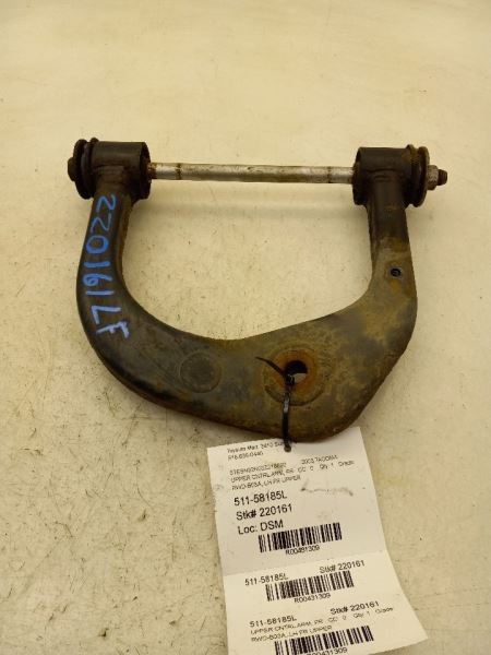 01-04 TOYOTA TACOMA PRERUNNER 3.4L RWD AT DRIVER SIDE FRONT UPPER CONTROL ARM