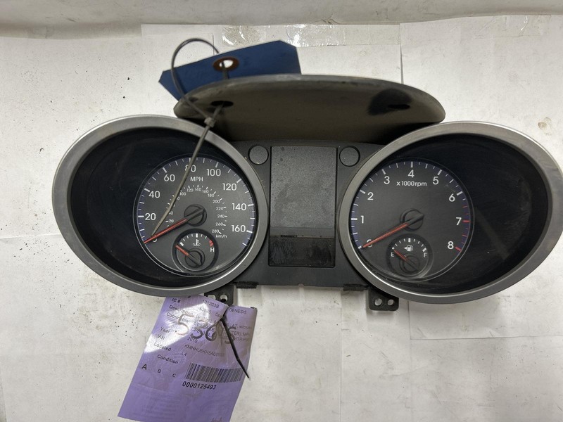 2010 GENESIS Speedometer cluster Coupe 3.8L 21k miles 940012M310 OEM 10