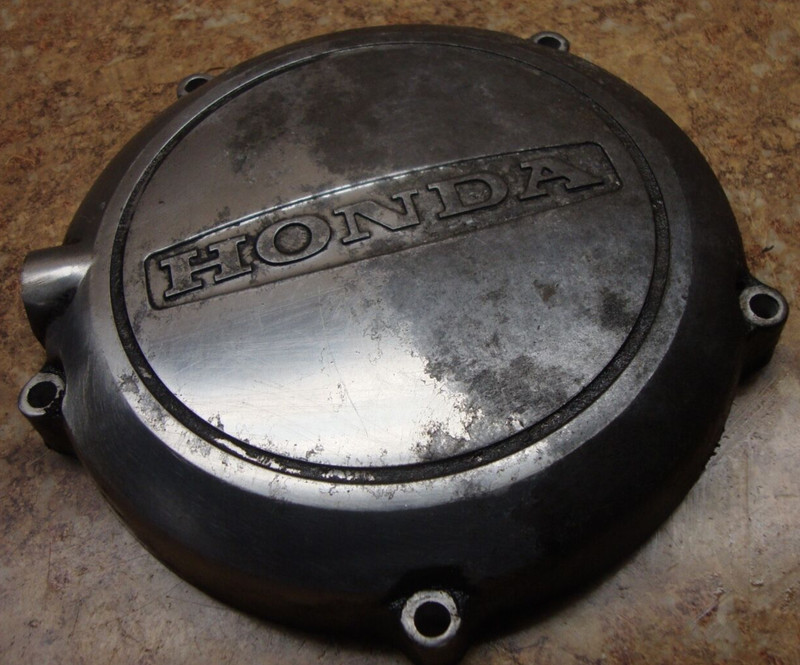1980 Honda CX500 CX 500 D CX500D Deluxe Engine Clutch cover Panel Case Casing