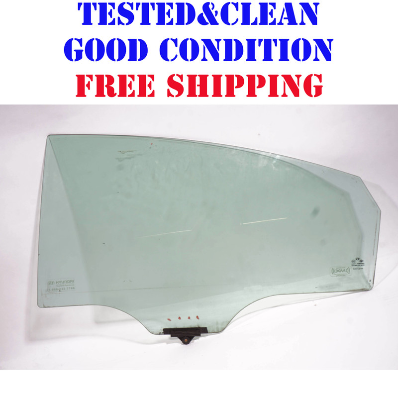 2011-14 HYUNDAI SONATA REAR LEFT DRIVER SIDE DOOR WINDOW GLASS OEM