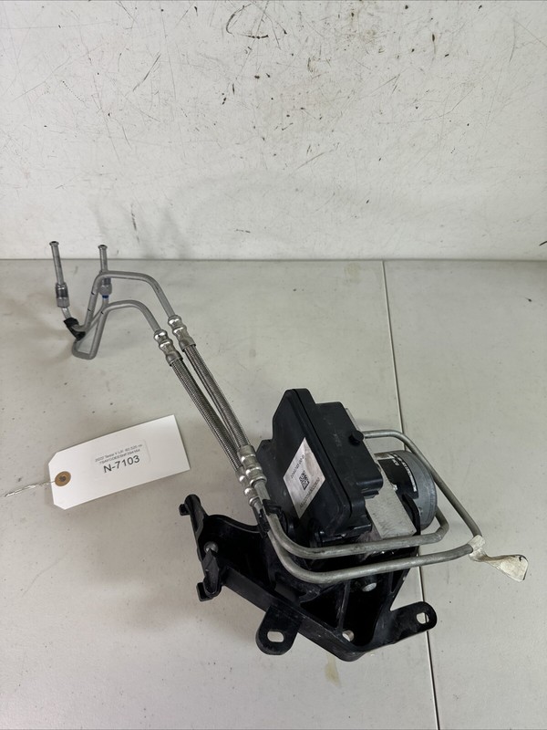 20-22 TESLA MODEL Y 3 ABS PUMP BRAKE MODULE with Bracket1044745-00-B 7103 U20