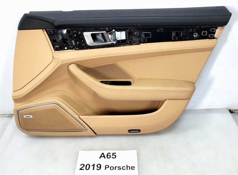 ✅17-22 OEM Porsche Panamera 971 Front Right Door Card Panel w/BOSE Audio System
