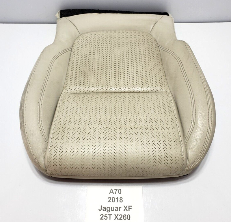 ✅ 16-20 OEM Jaguar XF XE Front Left Driver Side Seat Lower Cushion Beige NOTE*