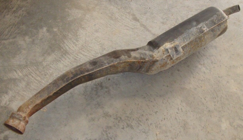 1994 Polaris Trailboss 250 Trail Boss Exhaust Pipe Muffler Silencer 1995 1996 97
