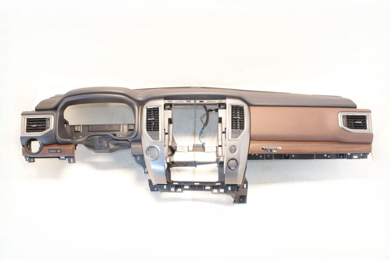 17-21 Nissan TITAN Platinum Reserve Brown Dash Panel Assembly