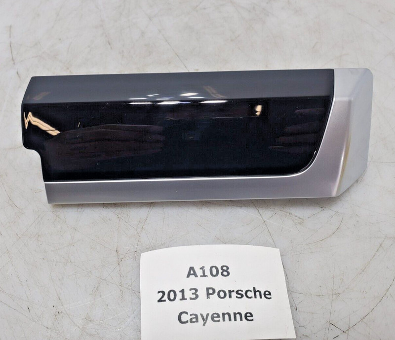 ✅ 11-18 OEM Porsche Cayenne 958 Front Left Driver Dashboard Molding Trim Black