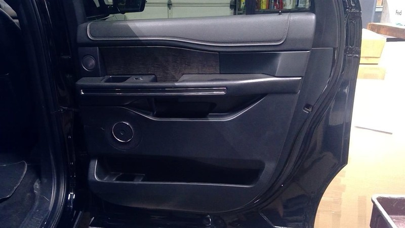 EXPEDITION 2018 Passenger Right Rear Door Trim Panel Rear 1799156