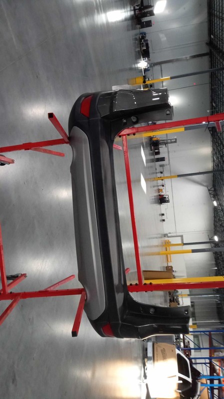 2014 Ford Escape Grey Rear Bumper Assembly OEM CJ5Z17810APTM 114K Miles