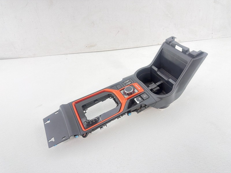 19-24 SUBARU FORESTER CENTER CONSOLE SHIFTER TRIM BEZEL W/CUP HOLDER OEM