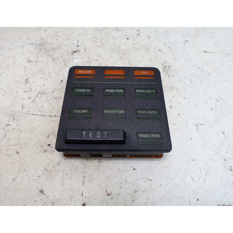 1978-1981 BMW E23 733i Early Check Control Panel Test English OEM