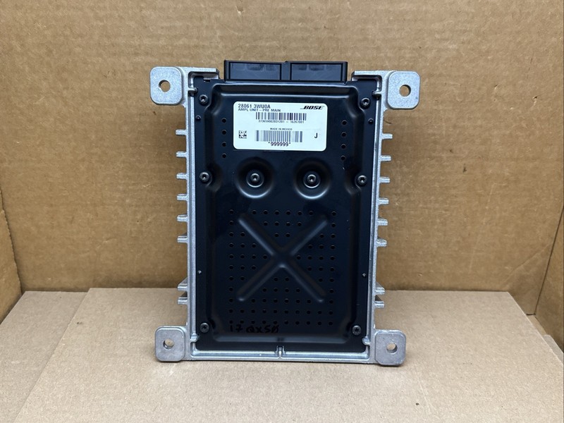 2016-2017 Infiniti QX50 Bose Radio Audio Amp Amplifier 28061 3WU0A