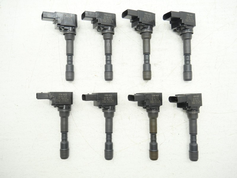 Used Engine Ignition Coil Pack Spark Set 2014-2015 Audi RS7 C7 079905110 OEM