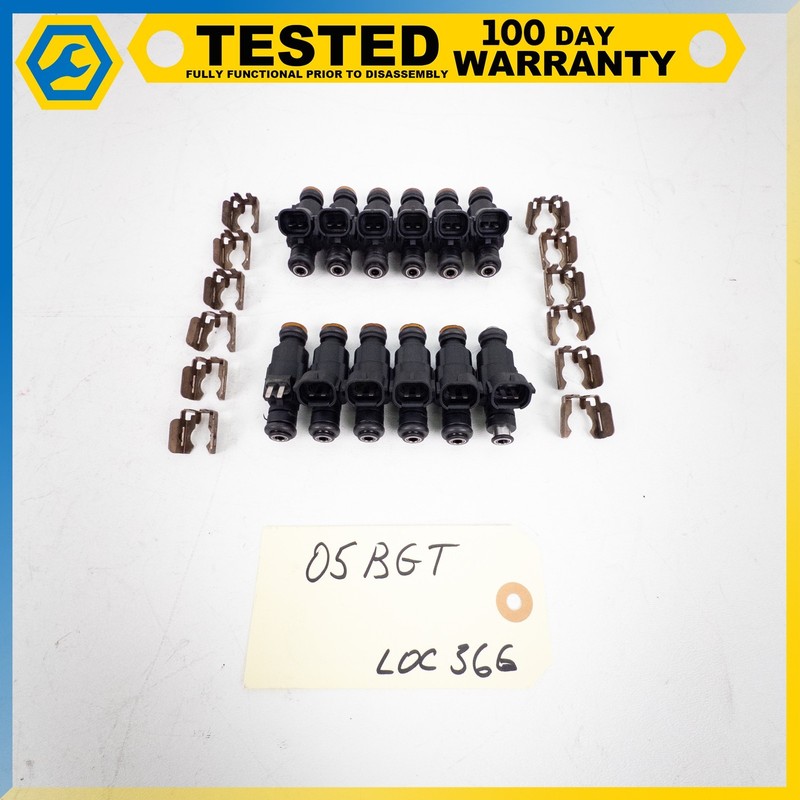 03-18 BENTLEY CONTINENTAL GT 6.0L ENGINE FUEL INJECTOR WATER JET SET OEM