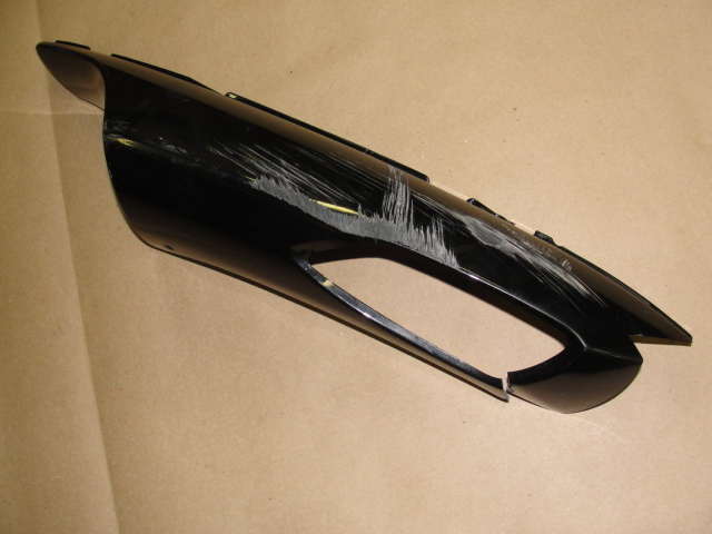 2007 KAWASAKI NINJA ZX 1400 14 REAR LEFT SIDE TAIL COVER FAIRING ZX1400 ZX14 07