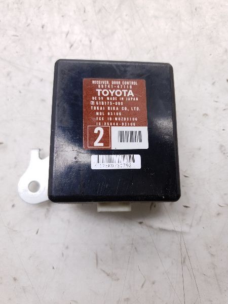 2008 TOYOTA PRIUS 1.5L FWD AT DOOR RECEIVER CONTROL MODULE ECM