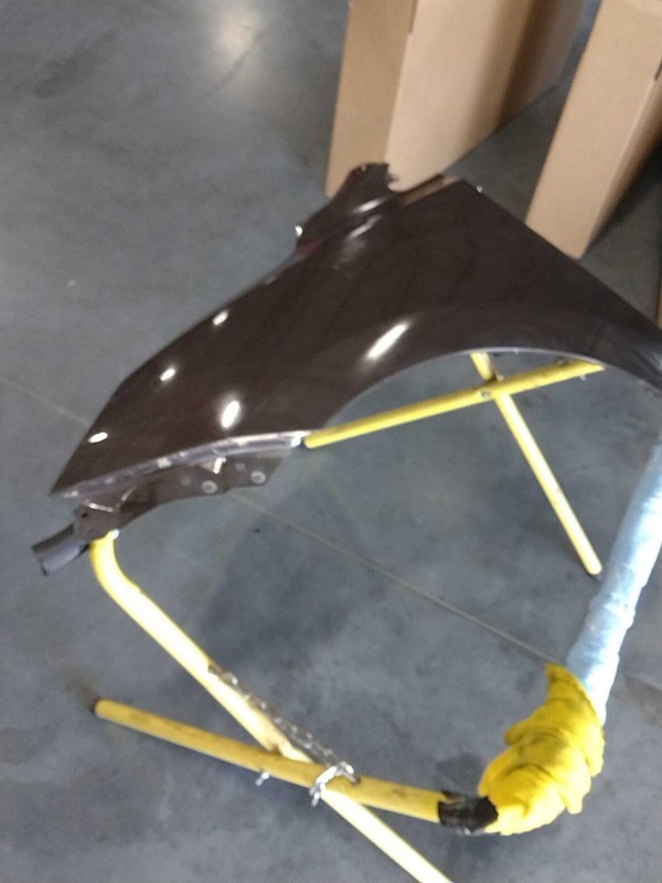 2015 Hyundai Tucson Left Fender Brown 243696 83K Miles 4WD OEM Used Part