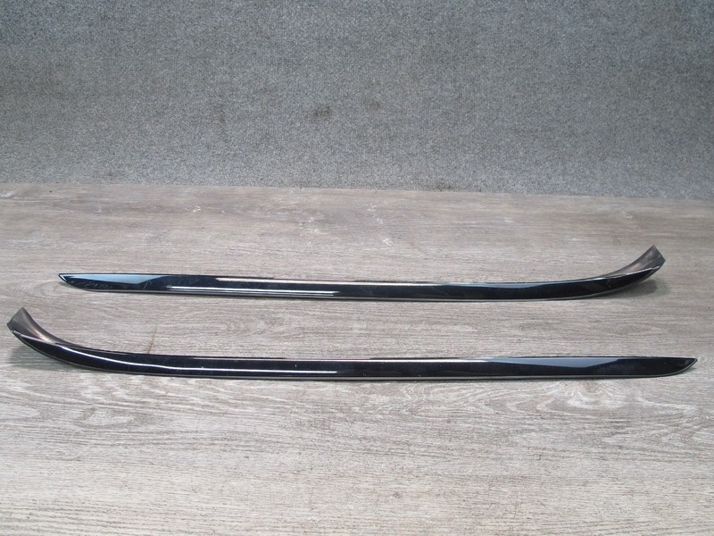2008-2011 BMW E90 M3 328i 335i FRONT EXTERIOR A PILLAR TRIM PANEL MOLDING SET