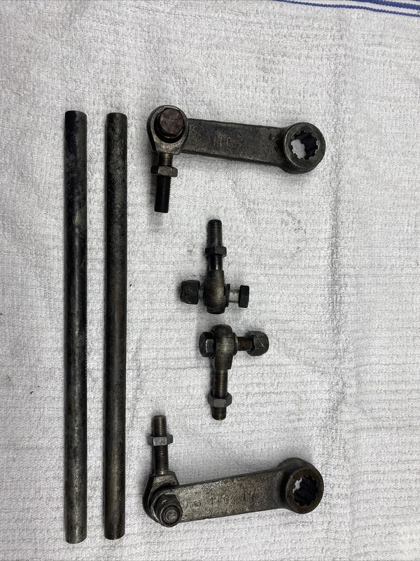 1971 Vintage Arctic Cat Puma Panther 399 440 Steering Rod Ends Ski Spindle Arms