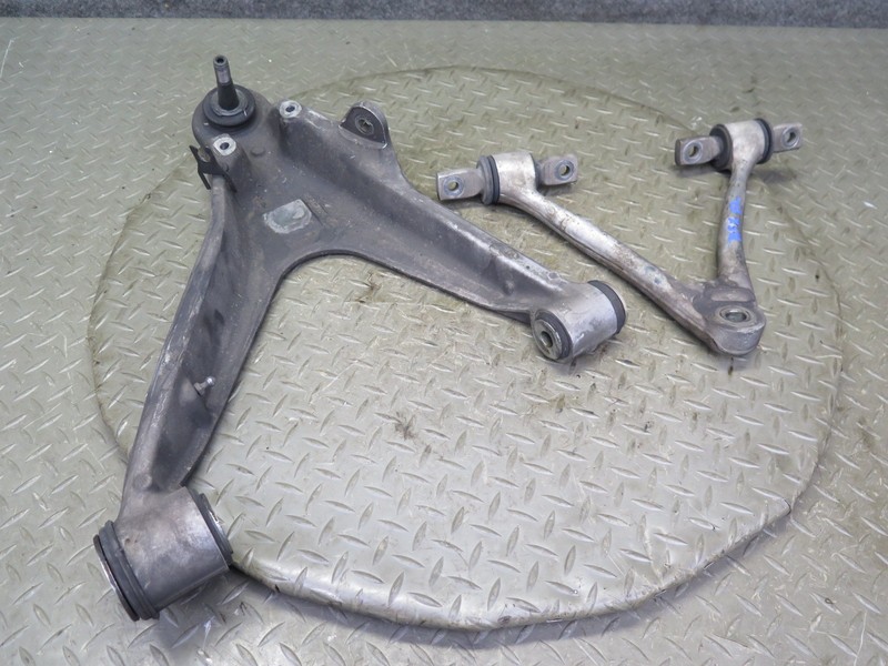 2004-2009 CADILLAC XLR FRONT LEFT SUSPENSION LOWER & UPPER CONTROL ARM SET