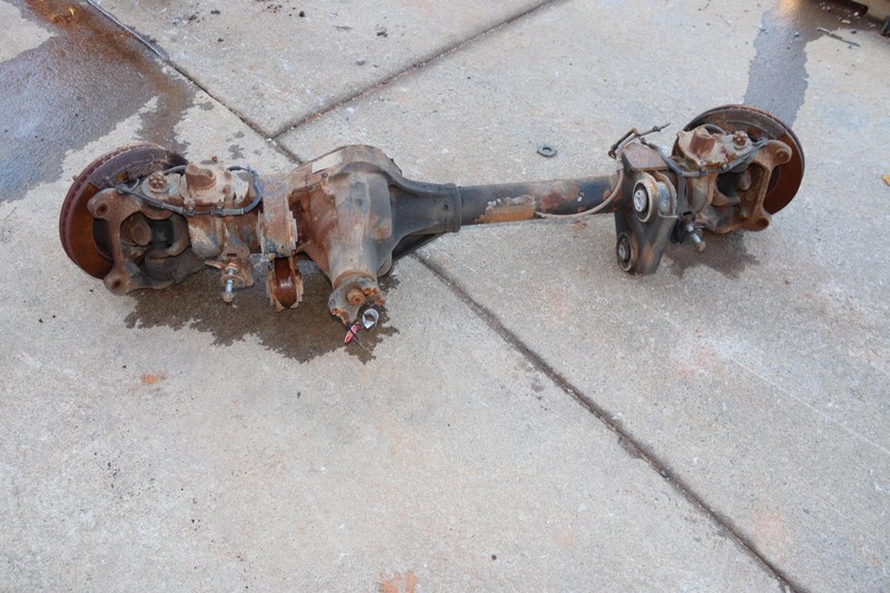 2011-2012 FORD F250 SD SRW 4X4 FRONT AXLE BEAM DIFF DIFFERENTIAL 3.73 RATIO OEM