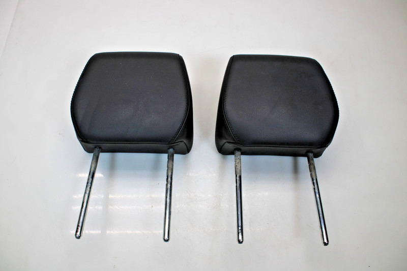 2012-2015 LR Range Rover Evoque L538 Front Left & Right Headrest Set Black OEM