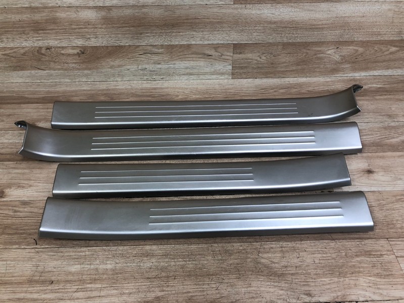 BENTLEY CONTINENTAL OEM FRONT REAR L AND R SIDE DOOR ENTRANCE STEP PLATE COVER