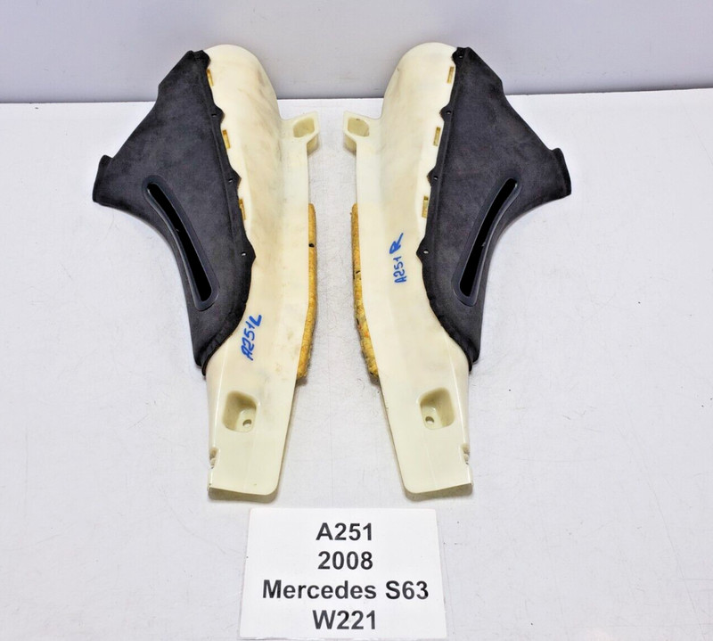 ✅ 07-13 OEM Mercedes W221 S63 S550 Rear Right Left Quarter Upper C Pillar Suede