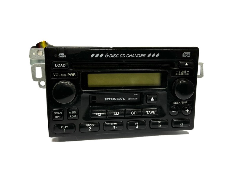 2001-2002 2000 Honda Accord Am Fm Cd Player Radio Receiver 128110