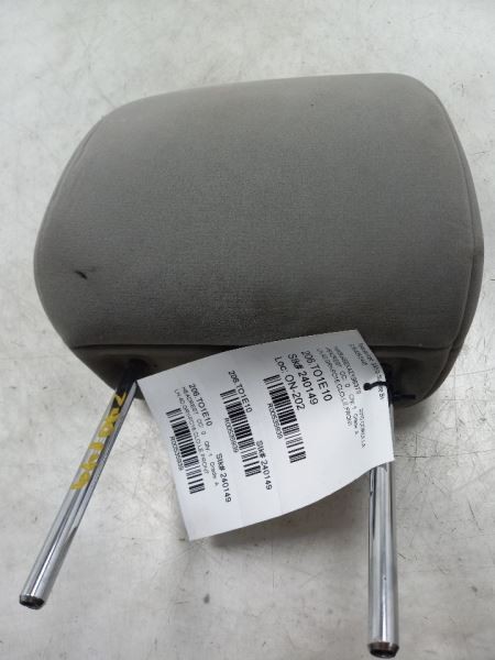 2010 TOYOTA COROLLA LE DRIVER SIDE FRONT GRAY CLOTH HEADREST