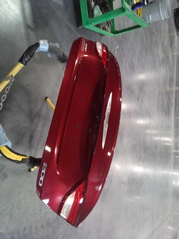 2015 Chrysler 200 Maroon Deck Lid OEM w/ Rear View Camera, 136K Miles