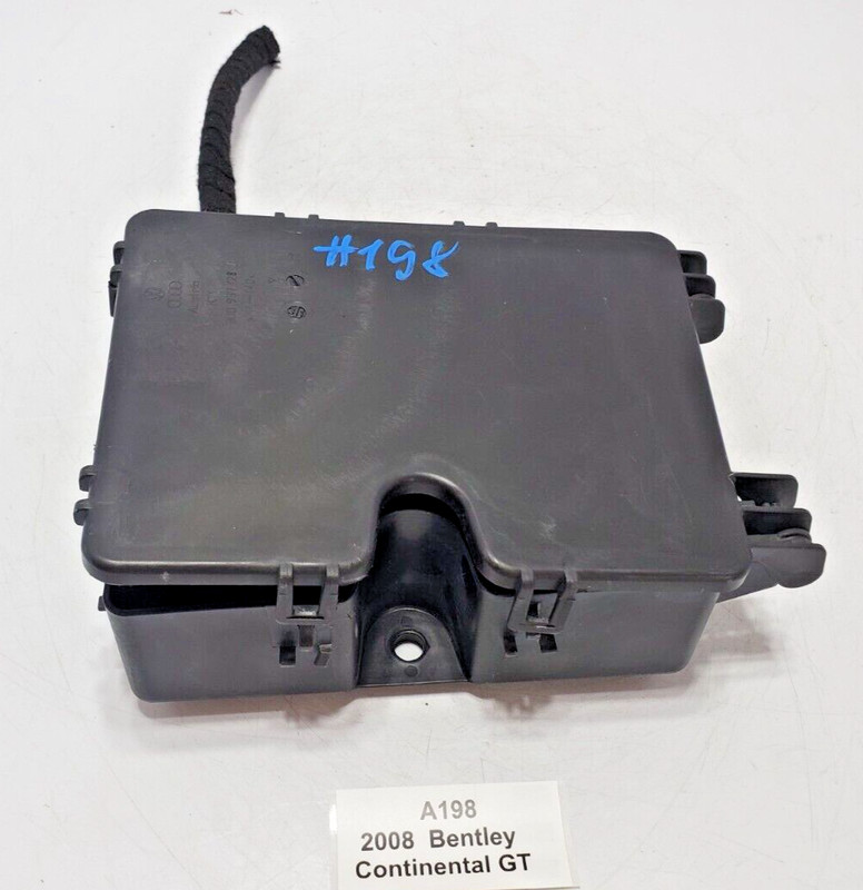 ✅ 2006-2012 OEM Bentley Continental GT GTC Fuse Box Relay Fusebox Cover NOTE*
