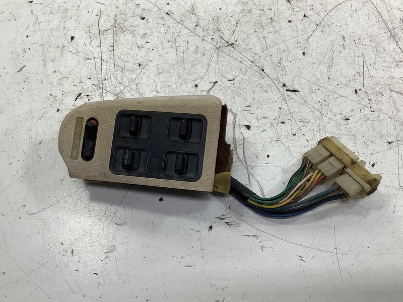 89-90 Acura Legend 4DR Left Front Window Switch Beige OEM