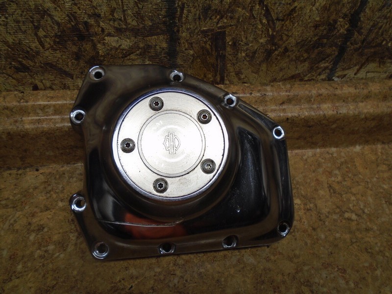 2004 Harley Davidson FLHR1 Road King Engine Cam Shaft Cover Panel Twin Motor 04