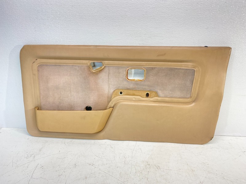 83-92 BMW E30 3 Series Front Right Passenger Interior Door Panel Card Beige OEM✅