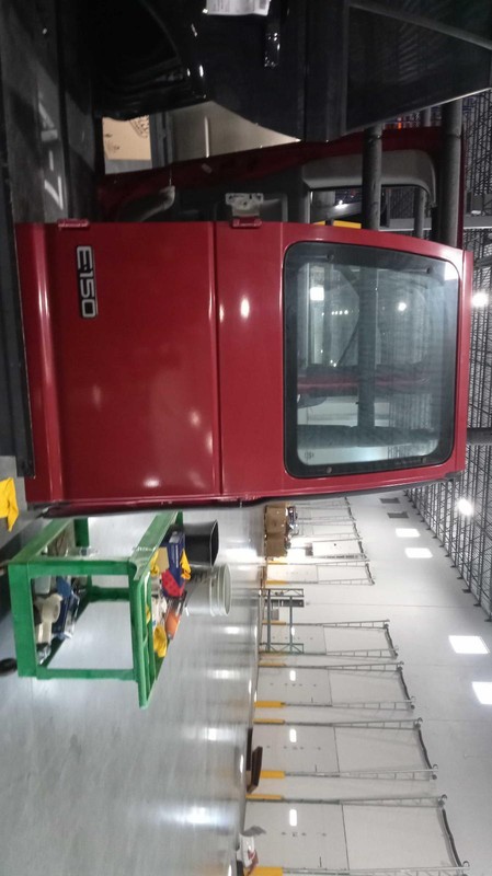 2002 Ford E150 Van Left Rear Door Red 367773 Used 100k Miles