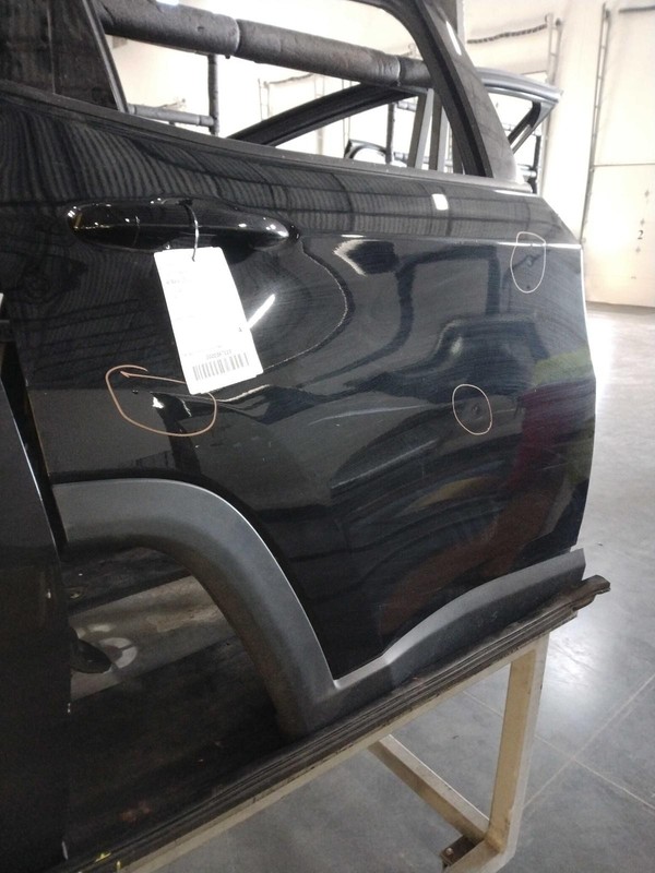 2020 Jeep Compass Rear Right Door Black OEM Used 661881 45000 Miles