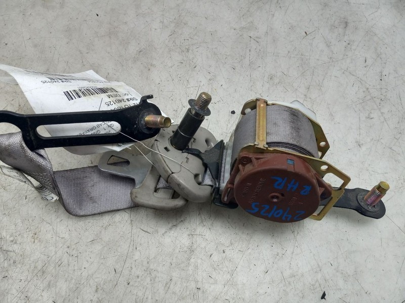 04 TOYOTA TACOMA REAR PASSENGER RIGHT SEAT BELT GRAY-FB10