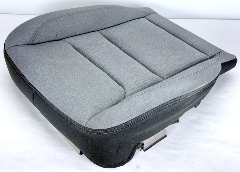 ✅ 2019-26 RAM 1500 5th OEM FRONT LEFT CLOTH SEAT LOWER CUSHION Gray FOAM COVER