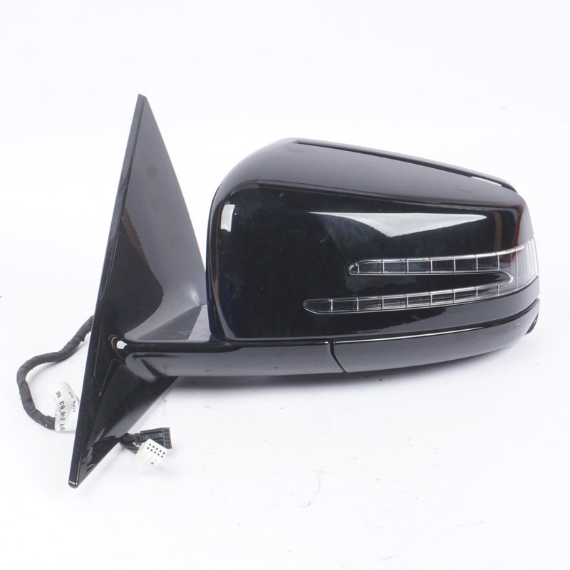 10-16 Mercedes W212 E350 E550 Front Left Driver Side Door Rear View Mirror OEM