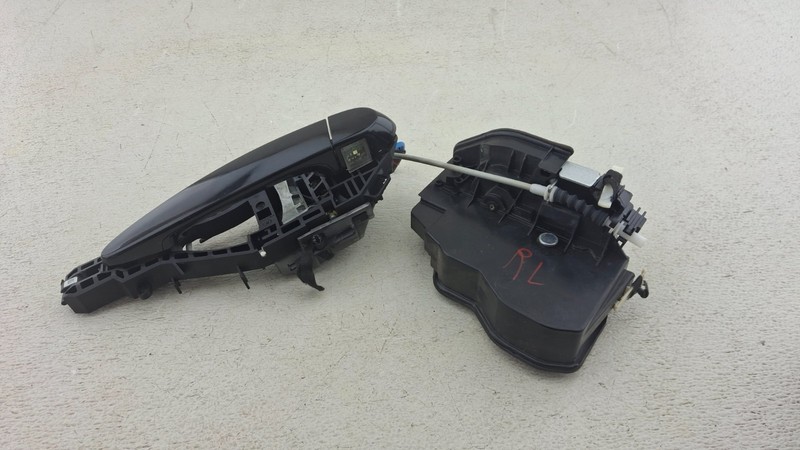 2012-2015 BMW 320I F30 xDrive Rear Left Exterior Door Handle & Lock Latch OEM