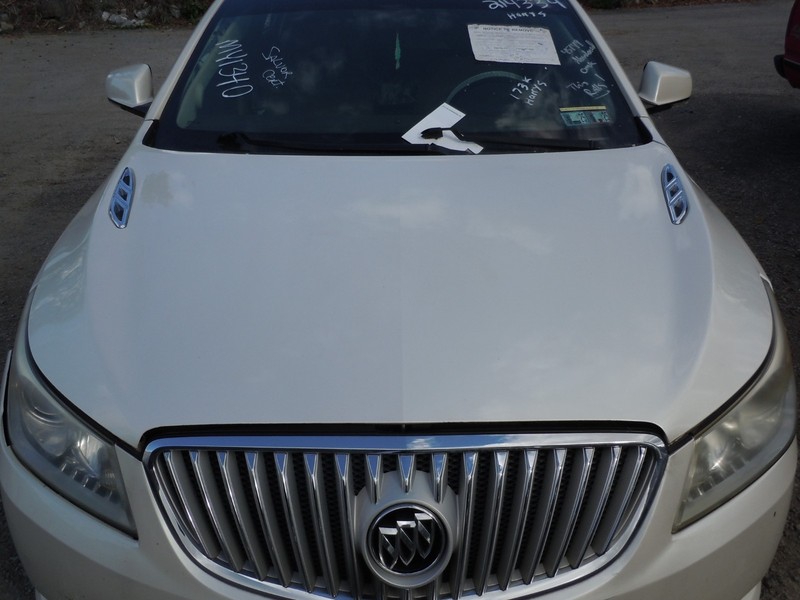 2010 11 12 2013 Buick LaCrosse Hood Bonnet White OEM U800J