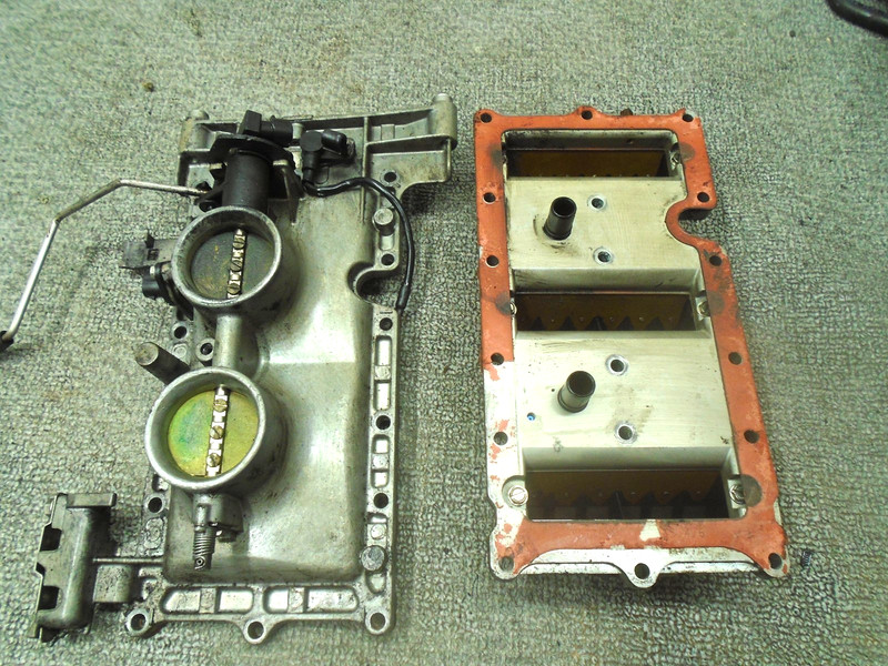 Evinrude ETec Outboard Throttle Body w Intake Manifold 5005182 5005282 75-90 Hp