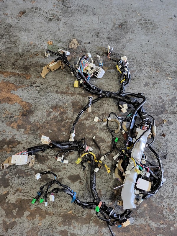 Used Oem Subaru Dashboard Instrument Panel Wiring Harness 2020 Legacy 2.5L AWD