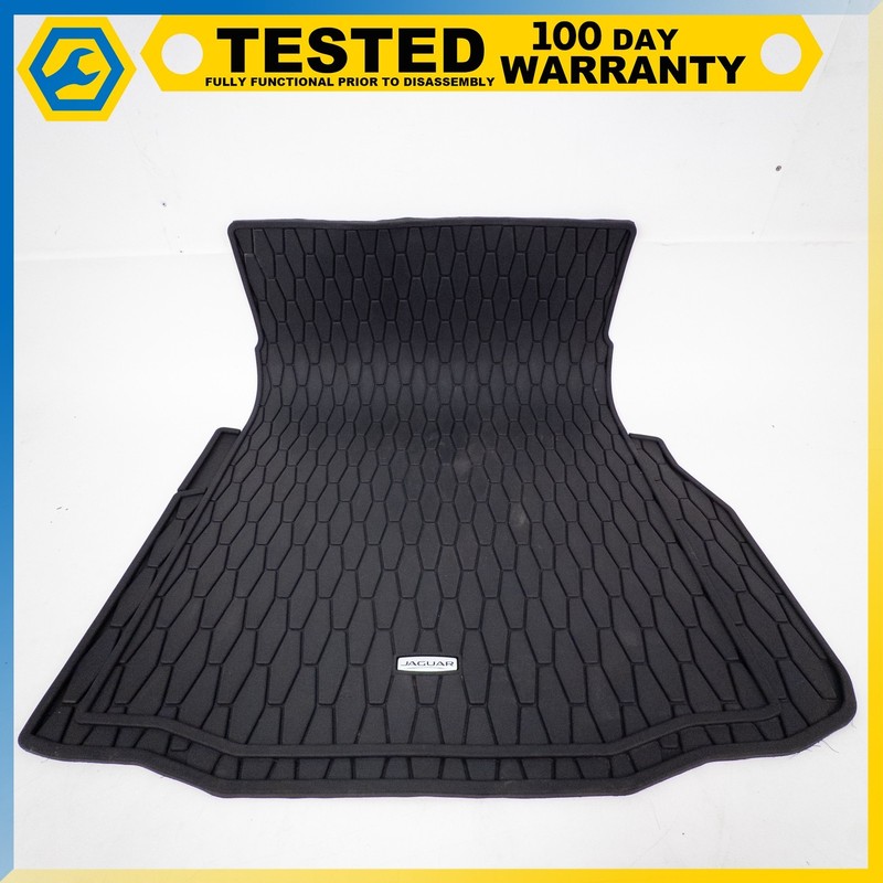 16-23 JAGUAR XF X260 SEDAN TRUNK CARGO COMPARTMENT RUBBER LINER MAT BLACK OEM