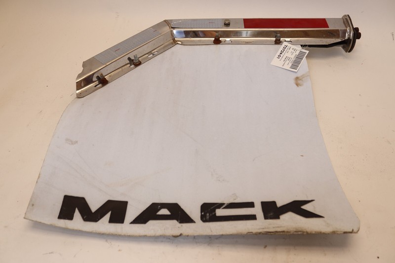 2018 MACK CXU613 REAR LEFT SIDE MUD FLAP GUARD SPLASH HANGER OEM