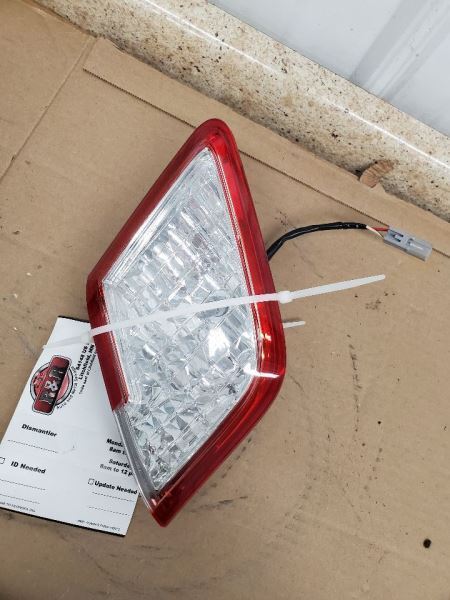 Passenger Tail Light Decklid Mounted With Red Outline Fits 07-09 CAMRY 284181