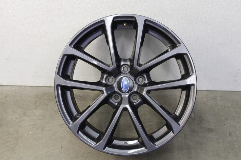 Subaru WRX Dark Gray Gunmetal Double 5 Spoke Wheel Rim 18x8.5" 18" Oem 2015-2021
