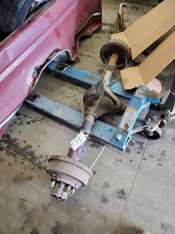 Rear Axle Srw Spicer 61-1 Pickup 3.54 Ratio Fits 80-85 FORD F350 PICKUP 284260
