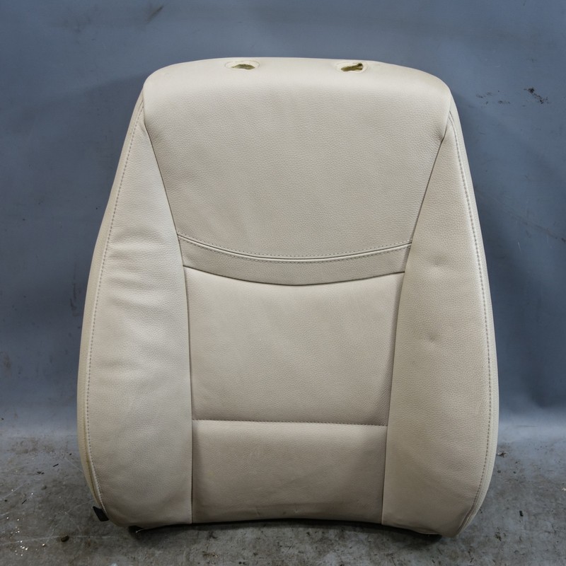 09-11 BMW E90 E91 3-Series 4-Door Right Seat Backrest Cushion Oyster Leather OEM